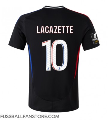 Olympique Lyonnais Alexandre Lacazette #10 Replik Auswärtstrikot 2024-25 Kurzarm